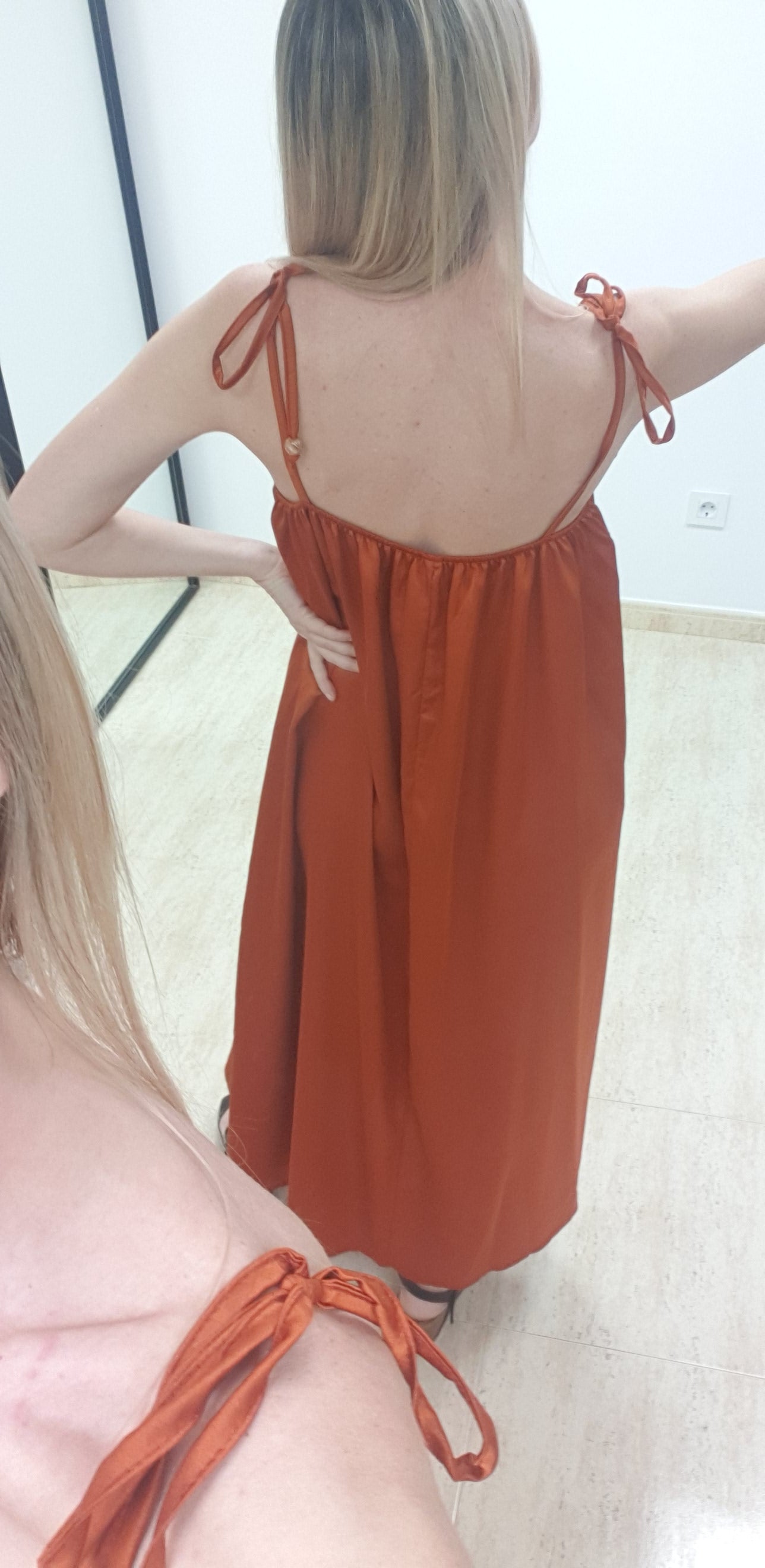 Vestido raso