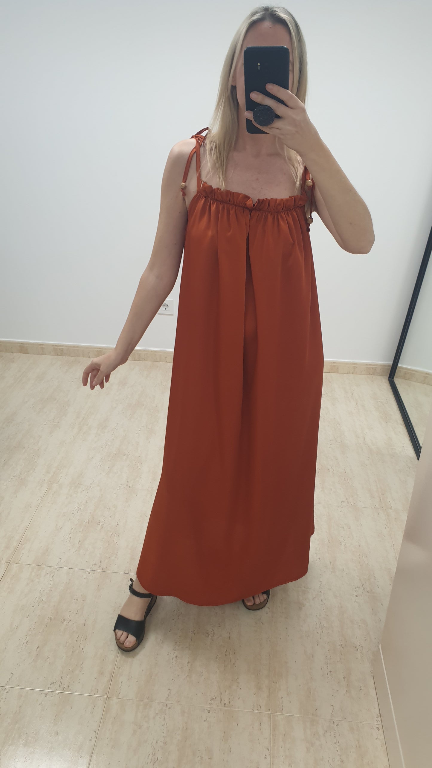 Vestido raso