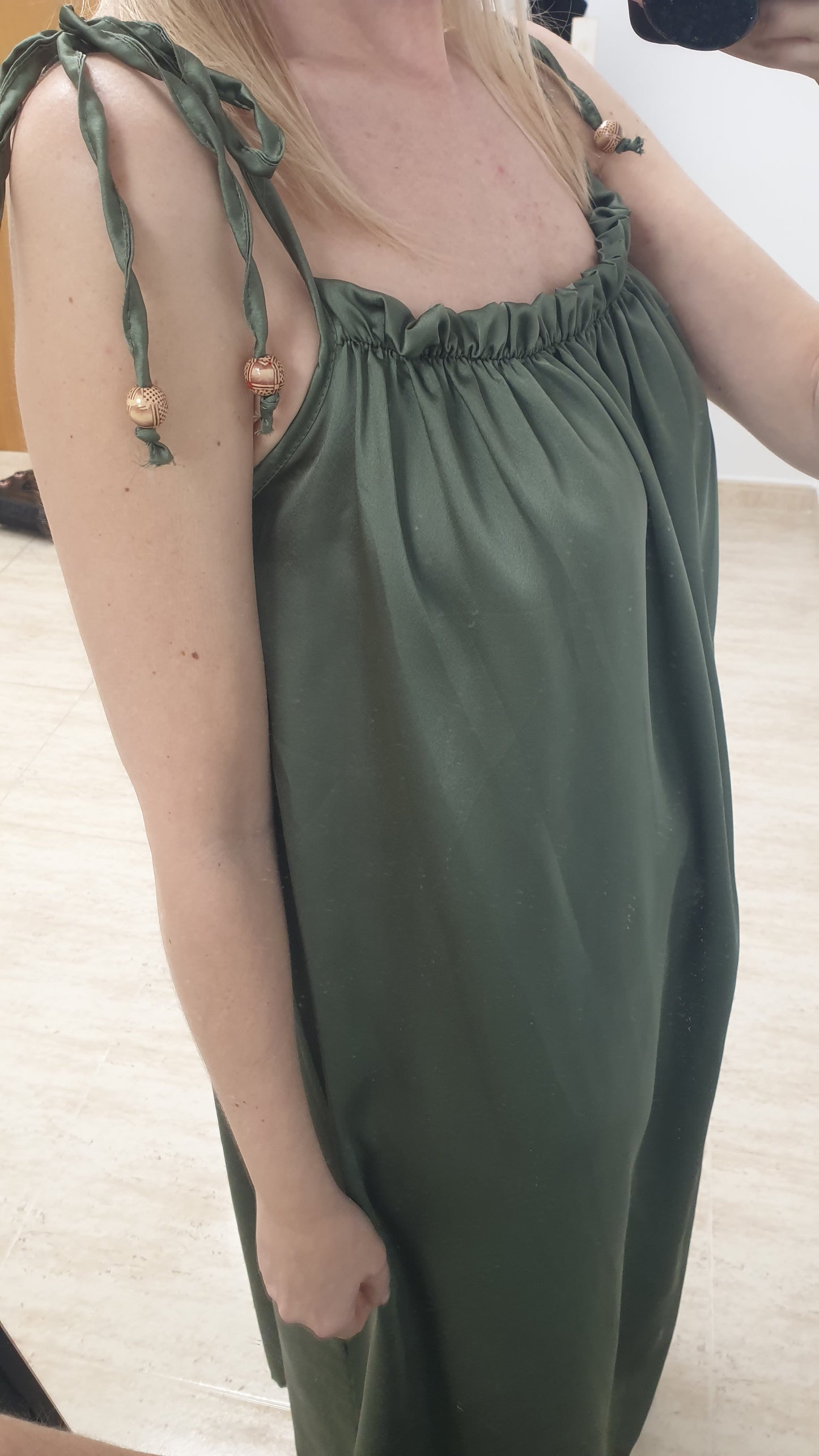 Vestido raso