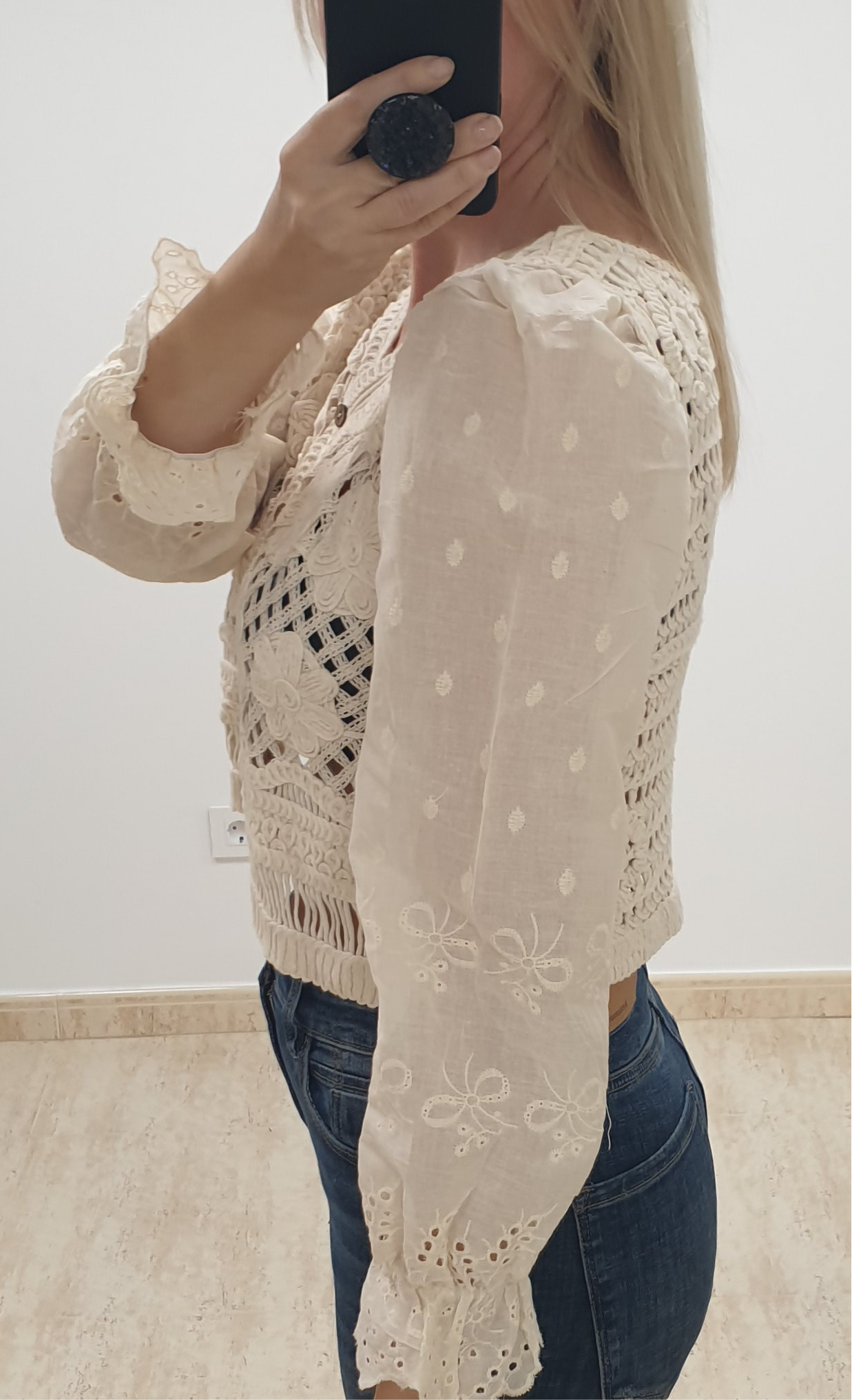 Chaqueta/Jersey Crochet