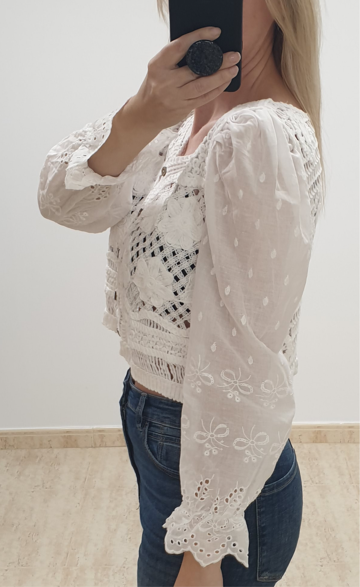 Chaqueta/Jersey Crochet